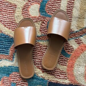 Madewell boardwalk post slide sandal